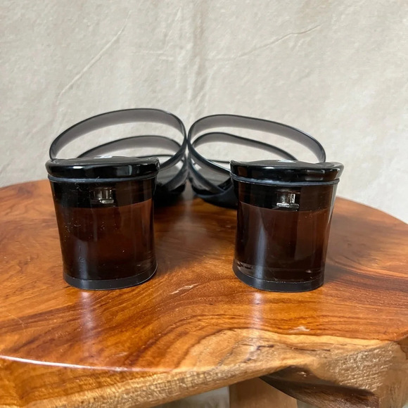 Nordstrom Abound Ethan Strappy Slide Sandal in Black Smoke Size 6.5 - Picture 6 of 11